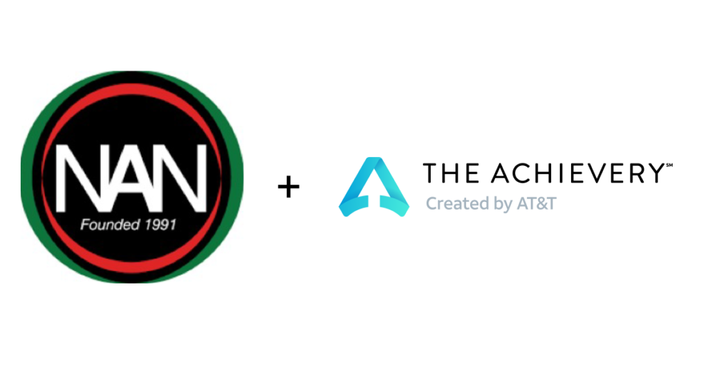 NAN logo and Achievery logo